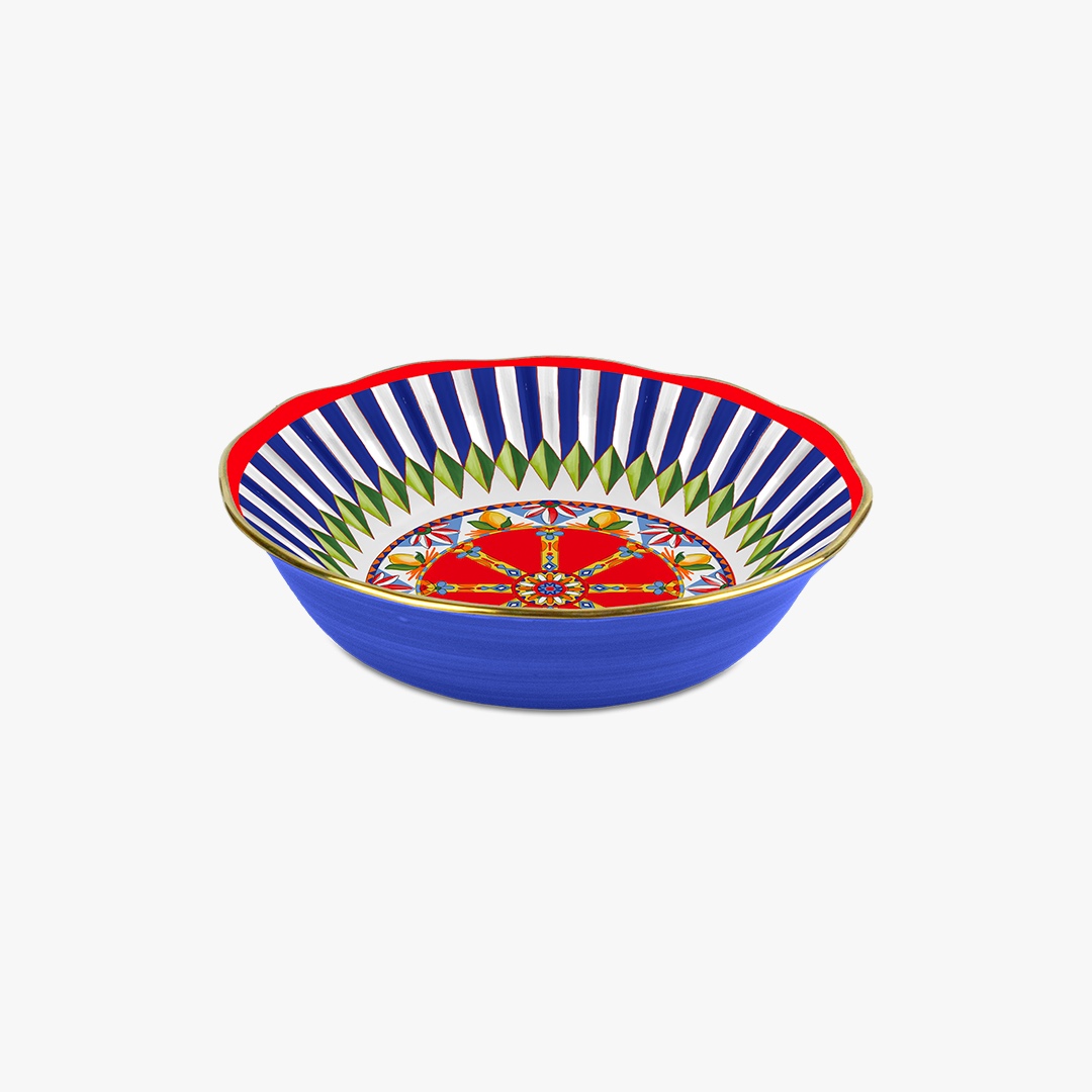DOLCE VITA Bowl para fruta em porcelana Carreto